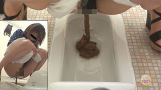 3カメ隠撮限界我慢大便　～漏れそなオナラに大小便～　