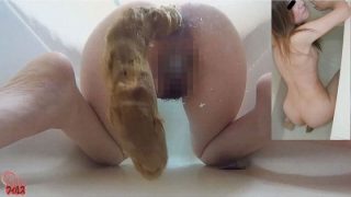 素人娘 お風呂でウンコを撮りました！