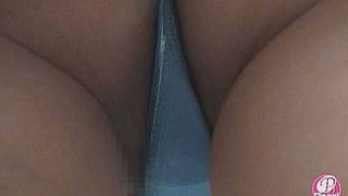 超接写 ドアップ尻パンモロ！！1